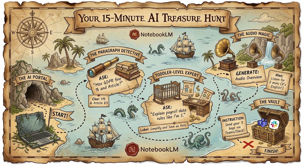 Treasure Hunt Map